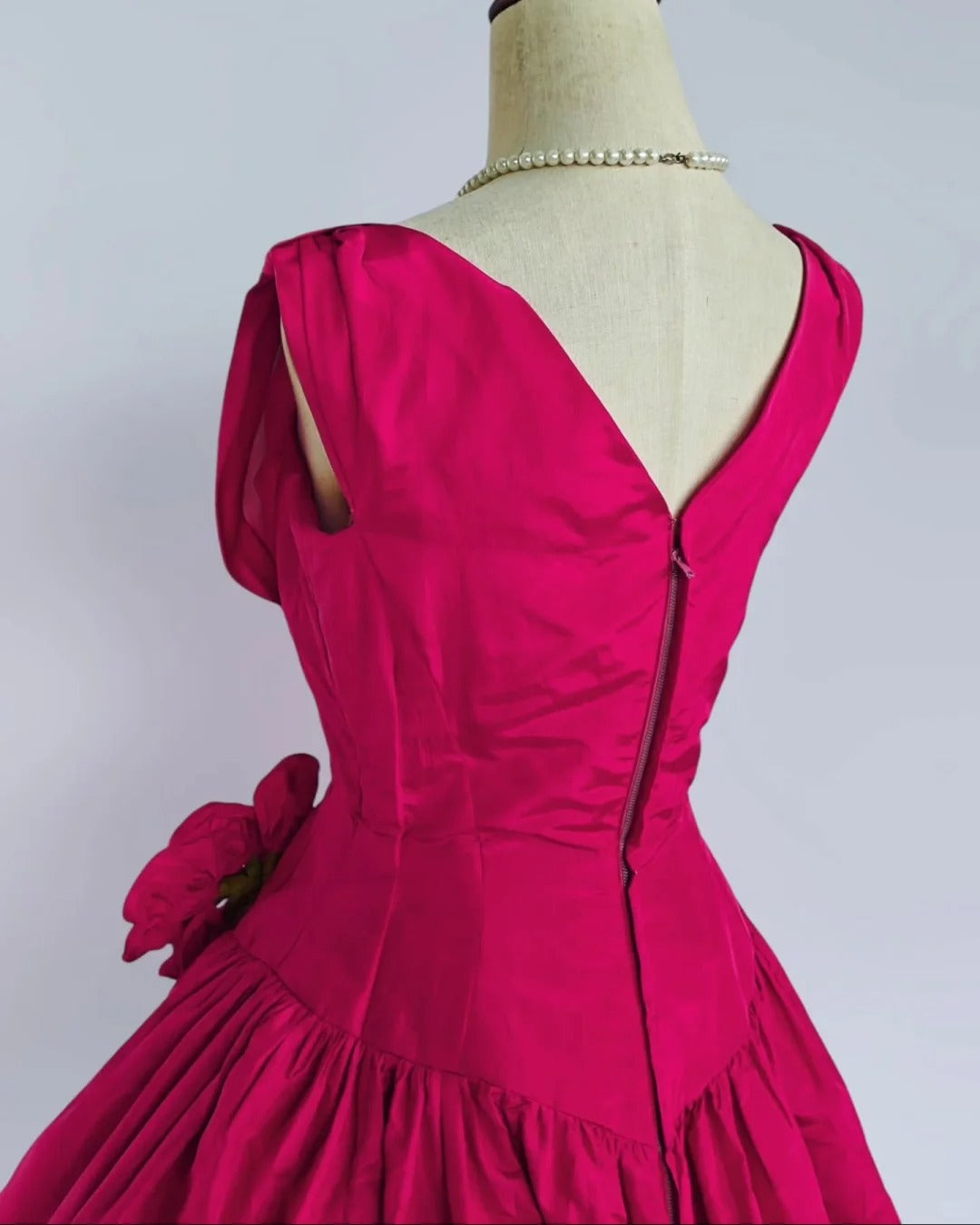 Chic Homecoming Dress V Neck Flower Dress Back to School Outfits Party Dress  D6407