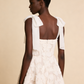 White Straps A-Line Long Party Dress Lovely Birthday Outfits, D189
