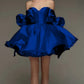 Beautiful Homecoming Dress Sweetheart Bowknot Pleated Back to School Outfits Party Dress D7170