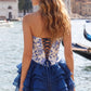 Unique Homecoming Dress Sweetheart Tulle A-Line Flower Back to School Outfits Party Dress D7777