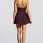 Beautiful Homecoming Dress Halter Rinestone Sequins Pleated Back to School Outfits Party Dress D7159
