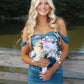 New Homecoming Dress Off the Shoulder Pleated Back to School Outfits Party Dress D6921
