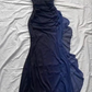 Vintage Straps Prom Dress Chiffon Long Evening Dress MD7412