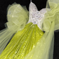 Sparkling  Green Sequined Design Elegant Mermaid Prom Dress Evening Dress D1693