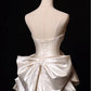 Charming Homecoming Dress Sweetheart Bowknot Flower Sequins Bead Back to School Outfits Party Dress Birthday Dress  D7506