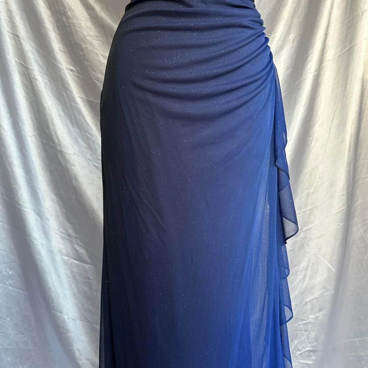 Vintage Straps Prom Dress Chiffon Long Evening Dress MD7414