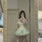 Beautiful Homecoming Dress Sweetheart Tulle Flower Rinestone Pearl Back to School Outfits Party Dress D7282