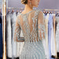 Elegant Wedding Dress Jewel Tulle Rinestone  Wedding Dress D7492