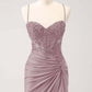 Chic Homecoming Dress Spaghetti Strap Applique Back to School Outfits Party Dress  D7403