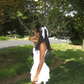 White Sweetheart A-Line Short Party Dress Homecoming Dress MD7315
