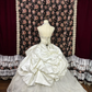 Retro Sweetheart Spaghetti Strap A-Line Satin Quinceanera Dresses Sweet 18 Birthday Ball Gowns, D1423