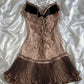 Charming Homecoming Dress Spaghetti Strap Lace Appliques Back to School Outfits Party Dress Birthday Dress  D7509