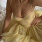 New Homecoming Dress Spaghetti Strap Tulle Back to School Outfits Party Dress D7604
