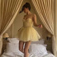 New Homecoming Dress Spaghetti Strap Tulle Back to School Outfits Party Dress D7604