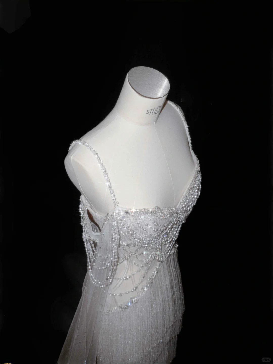 Gorgeous Straps Mermaid Beading Tassel Shiny Long Evening Party Dress, D798