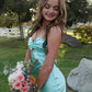 Beauty Homecoming Dress Sweetheart Pleated Back to School Outfits Party Dress D6739