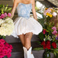 Unique Homecoming Dress Spaghetti Strap Backless Applique Pearl Back to School Outfits Party Dress D7824