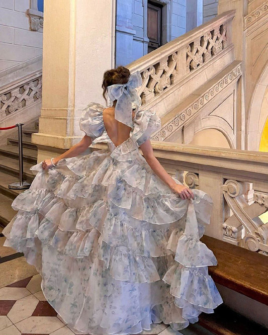 Fairy A-Line Chiffon Layers Princess Dress Lovely Birthday Dress, D660