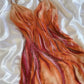 Stunning Spaghetti Straps Sheath Chiffon Beading Vintage Long Party Dresses, D885