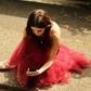Pretty Burgundy Straps Mermaid Beaded Long Formal Prom Dress Evening Gown, D993