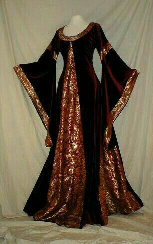 Retro Dark Red Long Sleeves A-Line Long Prom Dress Evening Gown, D995