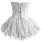 Unique Homecoming Dress Sweetheart Tulle Bowknot Back to School Outfits Party Dress D7826