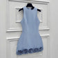 New Homecoming Dress Jewel Flower Back to School Outfits Party Dress D7611