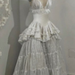 A line long white wedding dress main