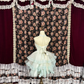 Vintage Sweetheart Applique Beaded Strapless A-Line Elegant Chiffon Tiered Homecoming Dress Evening Dress Prom Dresses D1617