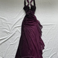Vintage Straps Prom Dress Chiffon Long Evening Dress MD7412