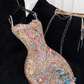 Gorgeous Shiny Beaded Exquisite Embroidery Mermaid Long Evening Dress Prom Dresses D1667
