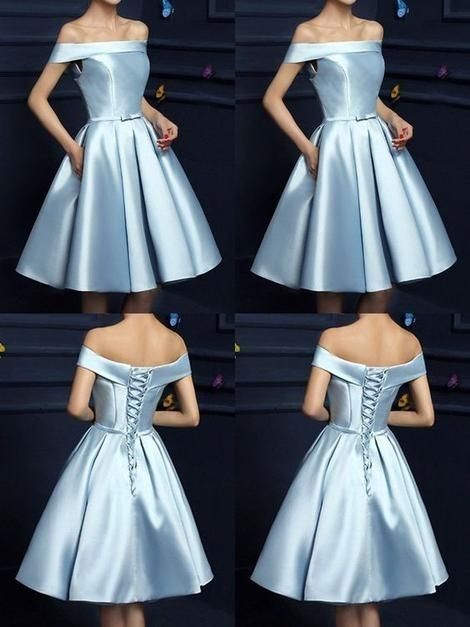 Elegant Homecoming Dress Strapless Pleated Back to School Outfits Party Dress D6660