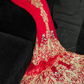 Retro Sparkling Beaded Sequin Mermaid Design Exquisite Embroidery Wedding Outfit Evening Dress Prom Dresses D1640