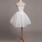 New Homecoming Dress Strapless Lace Tulle Cascade Back to School Outfits Party Dress D7595