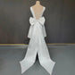 Charming Homecoming Dress V Neck Bowknot Soutache Back to School Outfits Party Dress Wedding Dress  D7466