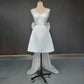 Charming Homecoming Dress V Neck Bowknot Soutache Back to School Outfits Party Dress Wedding Dress  D7466