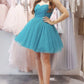 Unique Homecoming Dress Sweetheart Sequins Back to School Outfits Party Dress  D7710