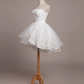 New Homecoming Dress Strapless Lace Tulle Cascade Back to School Outfits Party Dress D7595