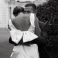 Charming Homecoming Dress V Neck Bowknot Soutache Back to School Outfits Party Dress Wedding Dress  D7466
