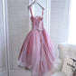 Unique Homecoming Dress Sweetheart Bead Flower Sequins Hi-Lo Tulle Rinestone Back to School Outfits Party Dress  D7691