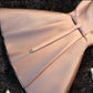 Unique Homecoming Dress Off the Shoulder Bowknot Back to School Outfits Party Dress  D7677