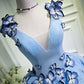 Chic Homecoming Dress V Neck Pearl Butterfly Pleated Back to School Outfits Party Dress Birthday Outfits D7423