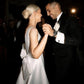 Charming Homecoming Dress V Neck Bowknot Back to School Outfits Party Dress Wedding Dress  D7467