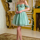 Fashionable Homecoming Dress Off the Shoulder Rinestone A-Line Back to School Outfits Party Dress D7886