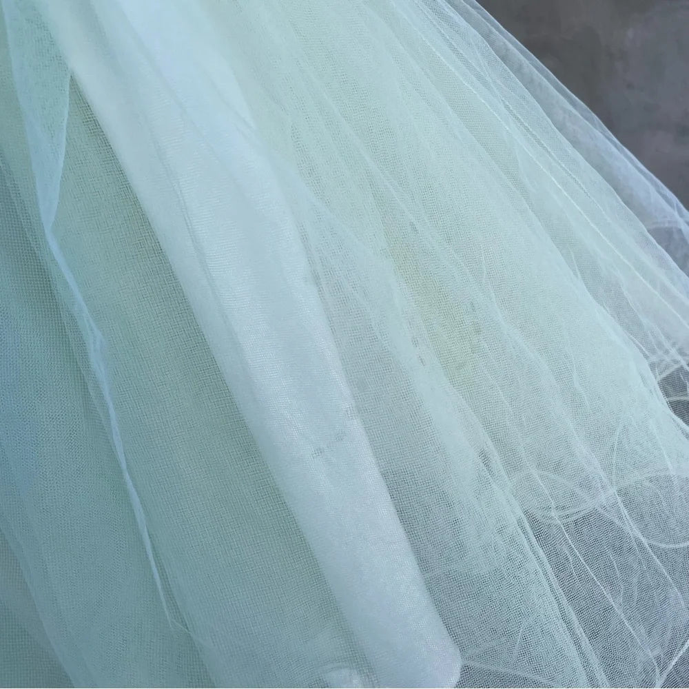 Stunning Homecoming Dress Strapless Rinestone Tulle A-Line Back to School Outfits Party Dress D7930