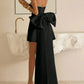 Fashionable Homecoming Dress Strapless Pearl Bowknot A-Line Back to School Outfits Party Dress D7840