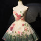 Chic Homecoming Dress Sweetheart Lace Flower Short Prom Dress Back to School Outfits Party Dress  D6088