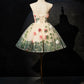 Chic Homecoming Dress Sweetheart Lace Flower Short Prom Dress Back to School Outfits Party Dress  D6088