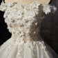 Chic Homecoming Dress Off the Shoulder Lace Flower Short Prom Dress Back to School Outfits Party Dress  D6087
