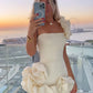 New Homecoming Dress One Shoulder Pleated Back to School Outfits Party Dress D7593